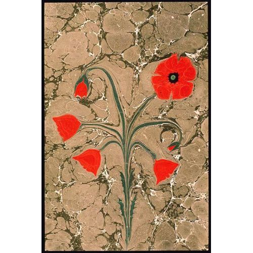 Necmeddin Okyay, Red Poppy Marbling