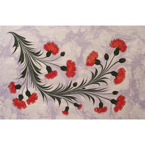 Necmeddin Okyay, Floral Marbling
