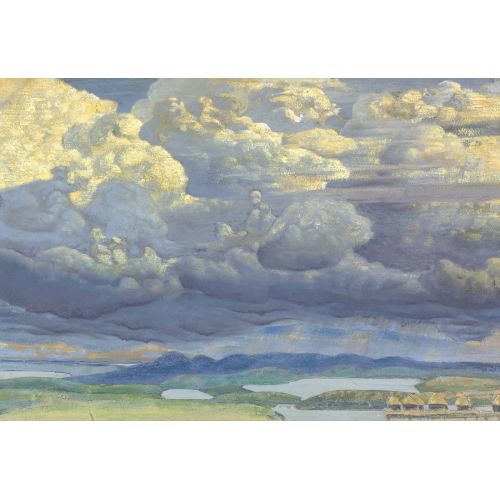 Nicholas Roerich, Battle In The Heavens Nicholas Roerich, Battle In The Heavens