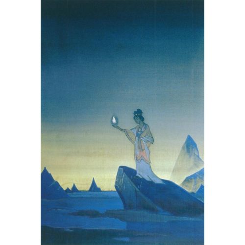 Nicholas Roerich, Agni Yoga İki Kanatlı Tablo Nicholas Roerich, Agni Yoga İki Kanatlı Tablo