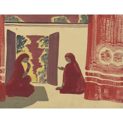Nicholas Roerich, A Persian Theatre Nicholas Roerich, A Persian Theatre
