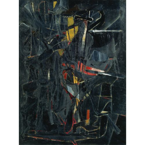 Nicolas De Stael, Black Composition