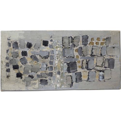 Nicolas De Stael, Black And White Composition