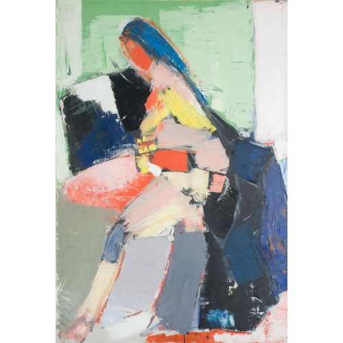 Nicolas De Stael, Portrait Anne De Stael Nicolas De Stael, Portrait Anne De Stael