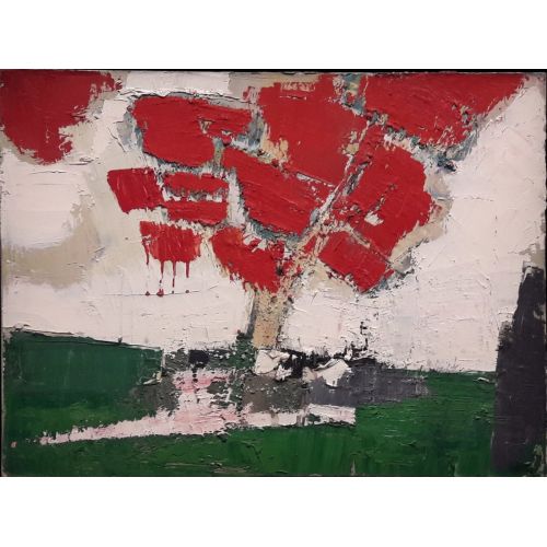 Nicolas De Stael, Arbres Rouges
