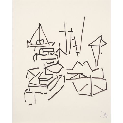 Nicolas De Stael, Bateaux A Martigues