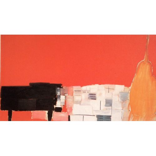 Nicolas De Stael, Le Concert Abstract Nicolas De Stael Le Concert Abstract Art Movements Canvas, Drawing Paper Prints, Reproduction Oil Painting and High Resolution