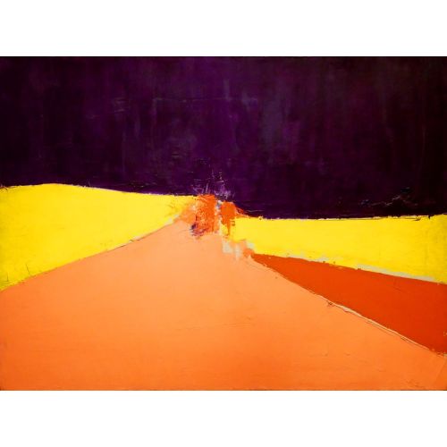 Nicolas De Stael Composition With Orange And Yellow Abstract Art Movements Canvas, Drawing Paper Prints, Reproduction Oil