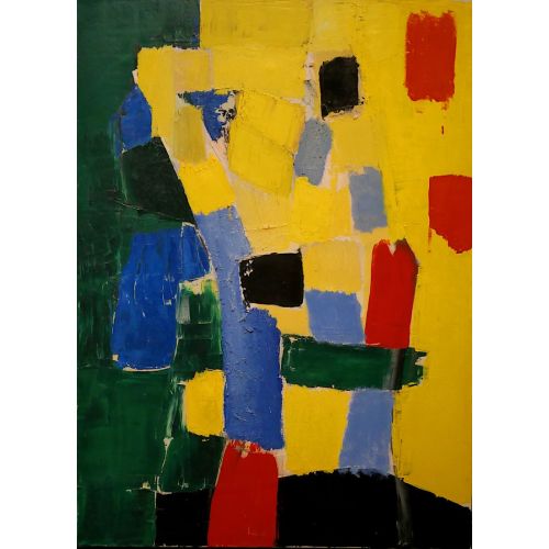 Nicolas De Stael, Composition With Yellow And Green Nicolas De Stael, Composition With Yellow And Green