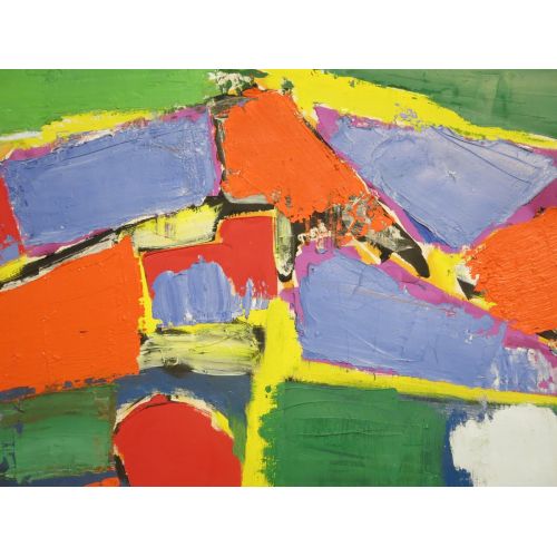 Nicolas De Stael, Sicile 1954 Nicolas De Stael, Sicile 1954