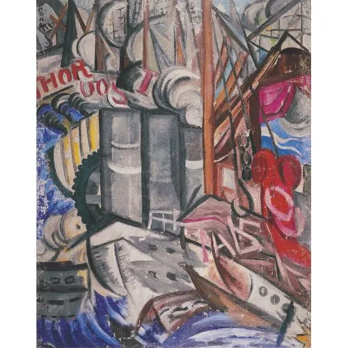 Olga Rozanova, Port Suprematism Olga Rozanova, Port Suprematism Art Movements