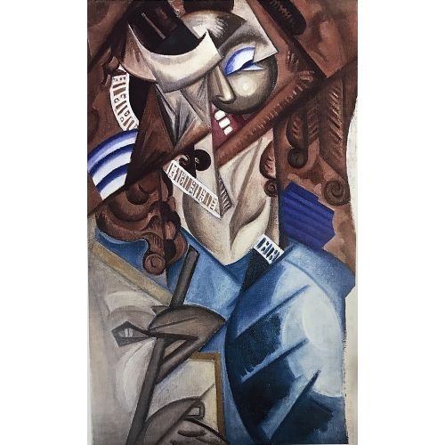 Olga Rozanova, Kruchyonykh Portresi Süprematizm Olga Rozanova, Kruchyonykh Portresi Süprematizm Sanat Akımları