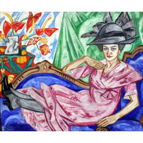 Olga Rozanova, Kız Kardeş Anna Vladimirovna Portresi Süprematizm Olga Rozanova, Kız Kardeş Anna Vladimirovna Portresi Süprematizm Sanat Akımları