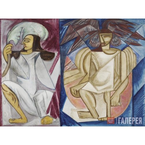 Olga Rozanova, Scetch of the Composition  Suprematism Art Movements