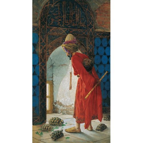 The Tortoise Trainer, Osman Hamdi Bey Realism Art Movements The Tortoise Trainer Painting: Osman Hamdi Beys Unique