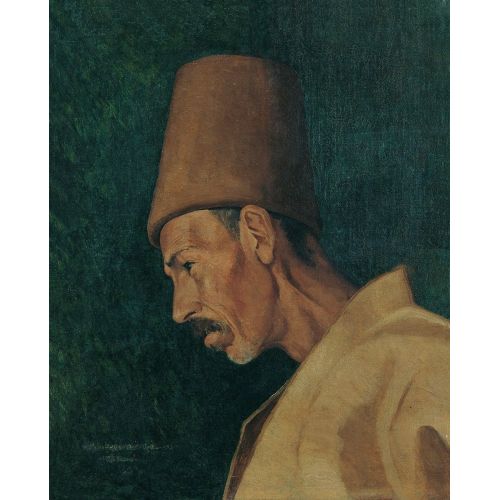 Kökenoğlu Rıza Efendi Portresi, Osman Hamdi Bey