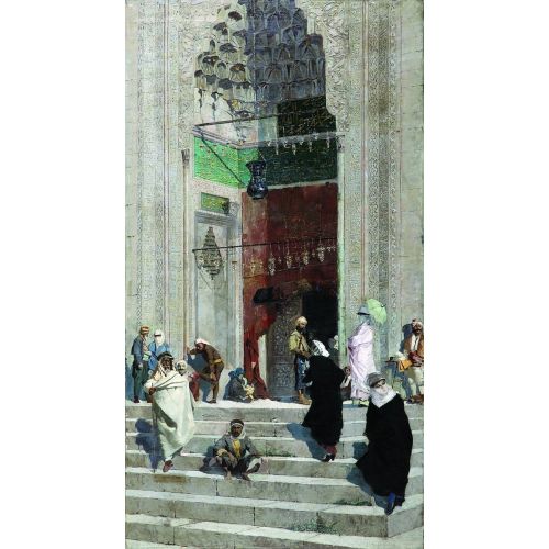 Green Mosque Front, Osman Hamdi Bey