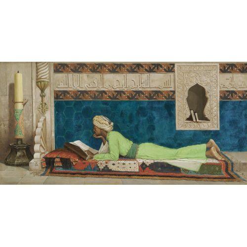 Okuyan Genç Emir, Osman Hamdi Bey