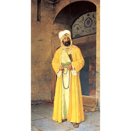 In Front Of Rustempasa Mosque, Osman Hamdi Bey
