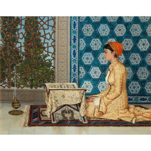 Osman Hamdi Bey, Kuran Okuyan Kız