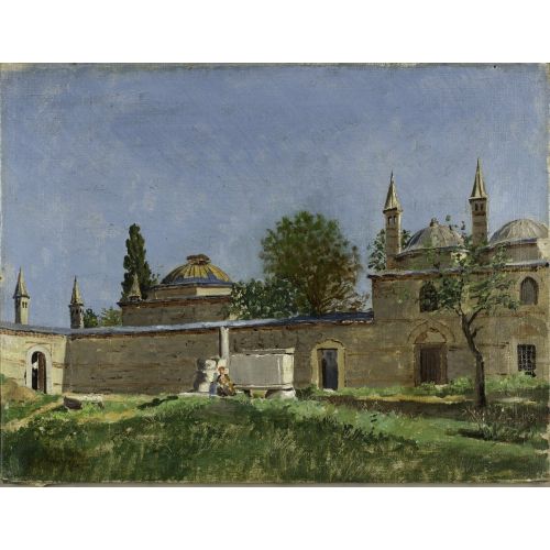 Osman Hamdi Bey, Çoban Mustafa Paşa Camisi Tablosu