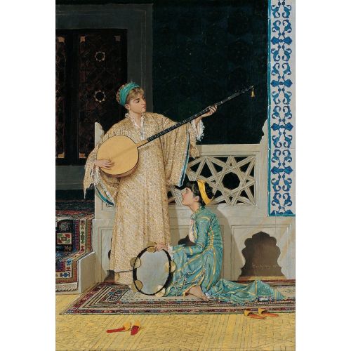 İki Müzisyen Kız, Osman Hamdi Bey