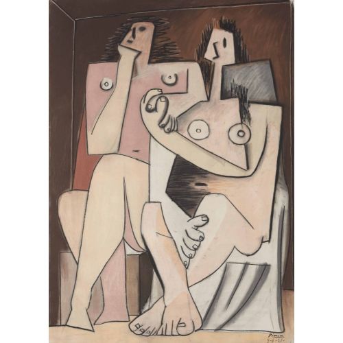 Pablo Picasso, Man And Woman Pablo Picasso, Man And Woman