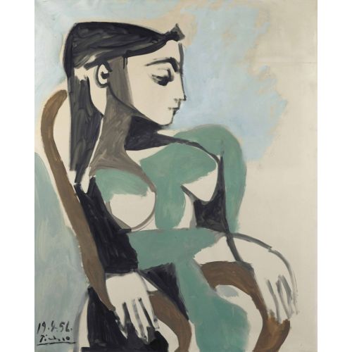 Pablo Picasso, Woman In An Armchair 2