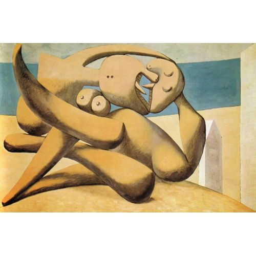 Pablo Picasso, Figure At The Seaside