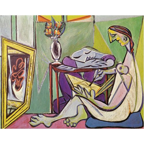 Pablo Picasso The Muse Figure Art Movements Pablo Picasso The Muse Buy Canvas, Oil Painting It was built in 1935, Surrealism and