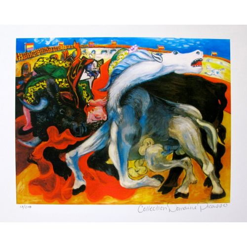 Pablo Picasso, Bull Fight. Death Of Toreador