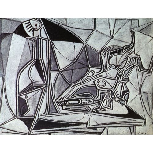 Pablo Picasso, Keçi Kafatası Şişe Ve Mum
