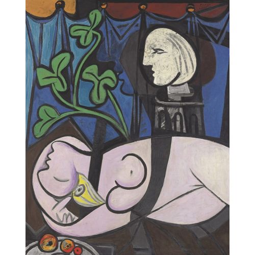 Pablo Picasso, Çıplak Kadın Yapraklar Ve Büst Pablo Picasso, Çıplak Kadın Yapraklar Ve Büst