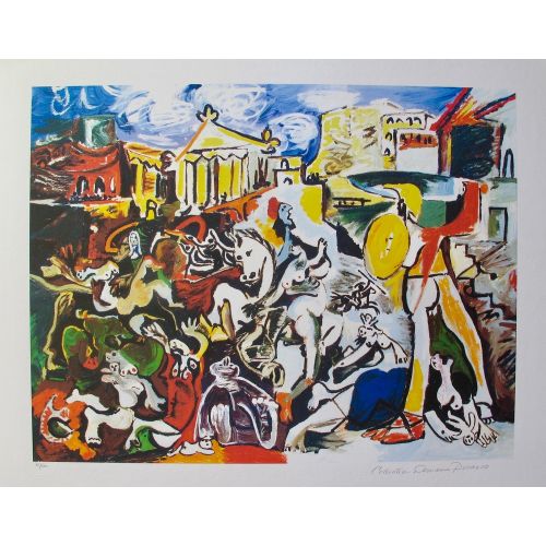 Pablo Picasso, Rape Of The Sabine Women Pablo Picasso, Rape Of The Sabine Women