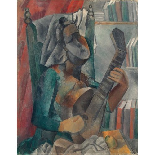 Pablo Picasso, Woman With A Mandolin