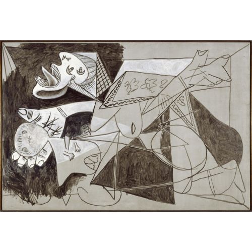 Pablo Picasso The Woman With The Dead Child At Guernica Figure Canvas Prints  Canvas print, oil painting replica, artworks