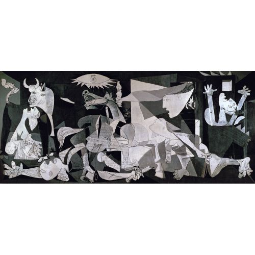 Pablo Picasso Guernica Oil Paintings Cubism Art Movements Pablo Picasso, Guernica - 1937, Canvas Print, Oil Painting Replica and