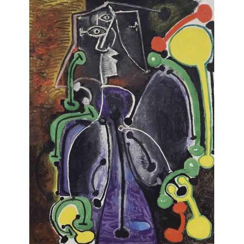 Pablo Picasso, Femme Assise Pablo Picasso, Femme Assise