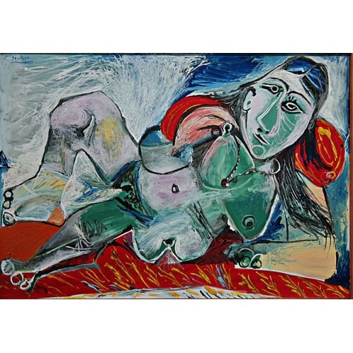 Pablo Picasso, Nude Woman In A Red Armchair Pablo Picasso, Nude Woman In A Red Armchair
