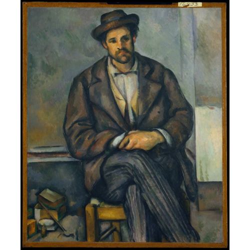 Paul Cezanne, Seated Peasant