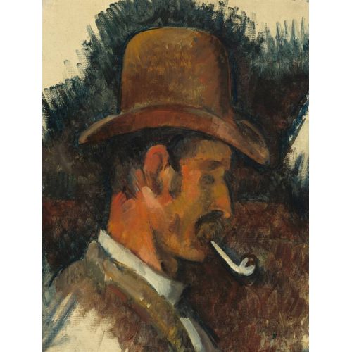 Paul Cezanne, Man With Pipe Paul Cezanne, Man With Pipe