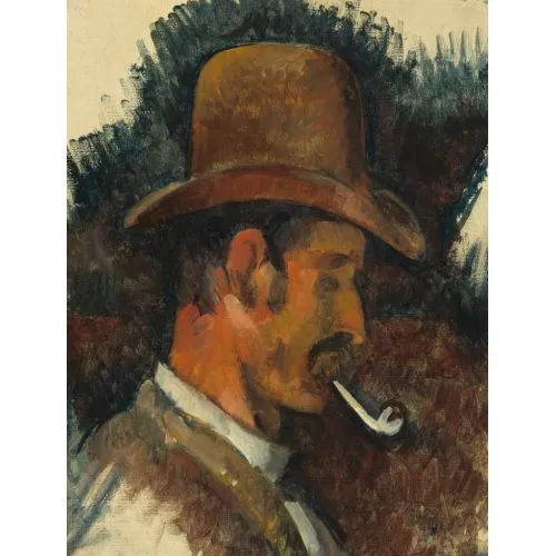 Paul Cezanne, Man With Pipe