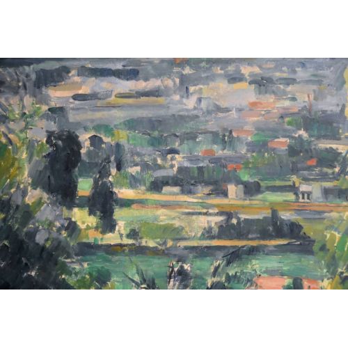 Paul Cezanne, Landscape Near Melun