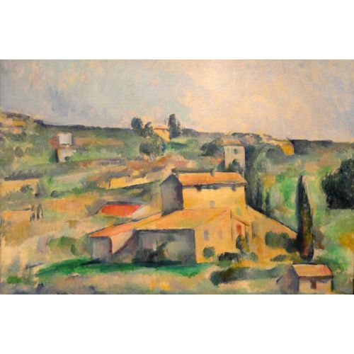 Paul Cezanne, Fields At Bellevue