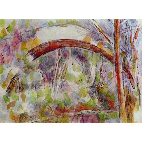 Paul Cezanne, River At The Bridge Of The Three Sources