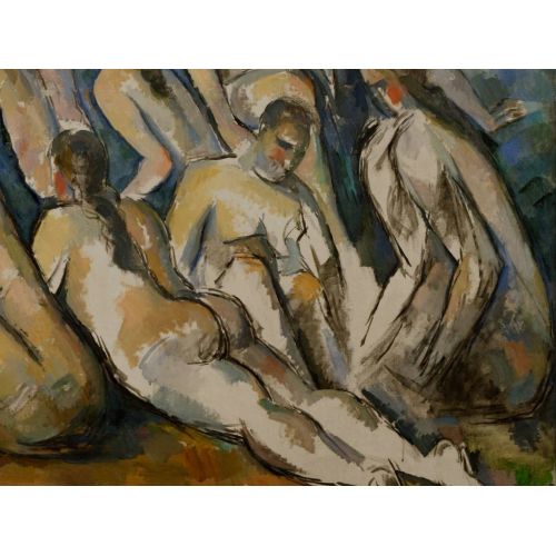 Paul Cezanne, Detail Of The Large Bathers Paul Cezanne, Detail Of The Large Bathers