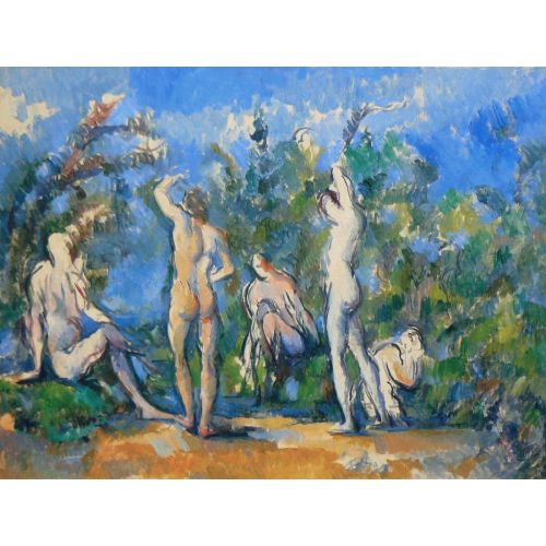 Paul Cezanne, Five Bathers