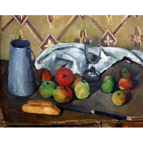 Fruit, Cloth And Bottle Of Milk