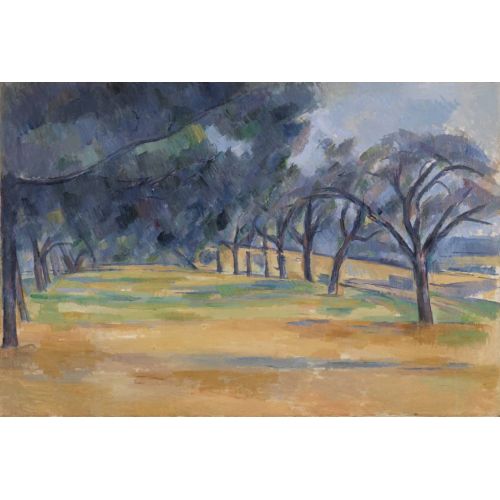 Marines'deki Araba Yolu - Paul Cezanne Marines'deki Araba Yolu - Paul Cezanne