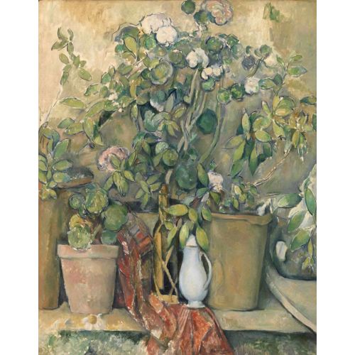 Terracotta Pots And Flowers Paul Cezanne Terracotta Pots And Flowers Paul Cezanne